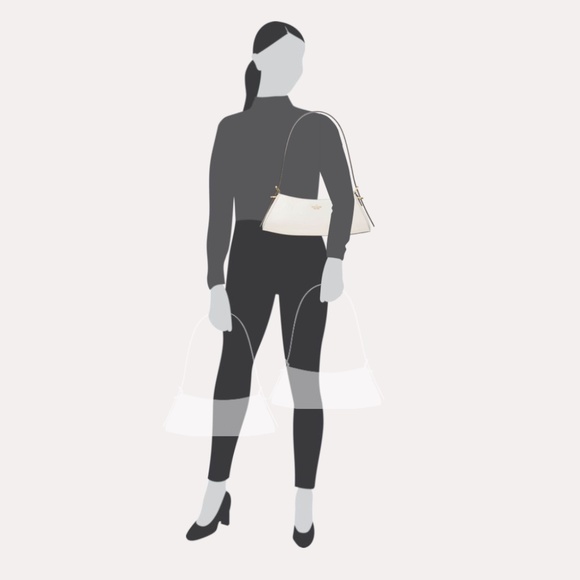 NWT Kate Spade Bundle Frankie Meringue Bag and Kayla Large Cardholder - Picture 15 of 17